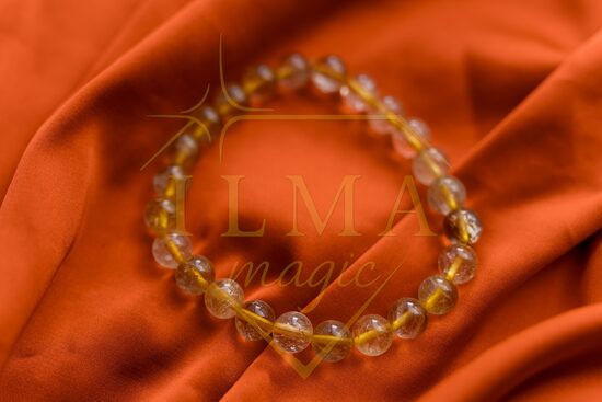 Zeltstīgu kvarca aproce